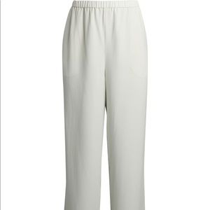 Eileen Fisher 100% Silk straight pants